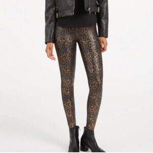 SPANX Leopard Print Leggings